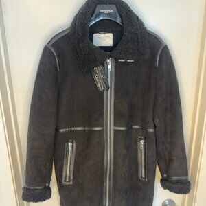 Zara Faux Sherpa Coat